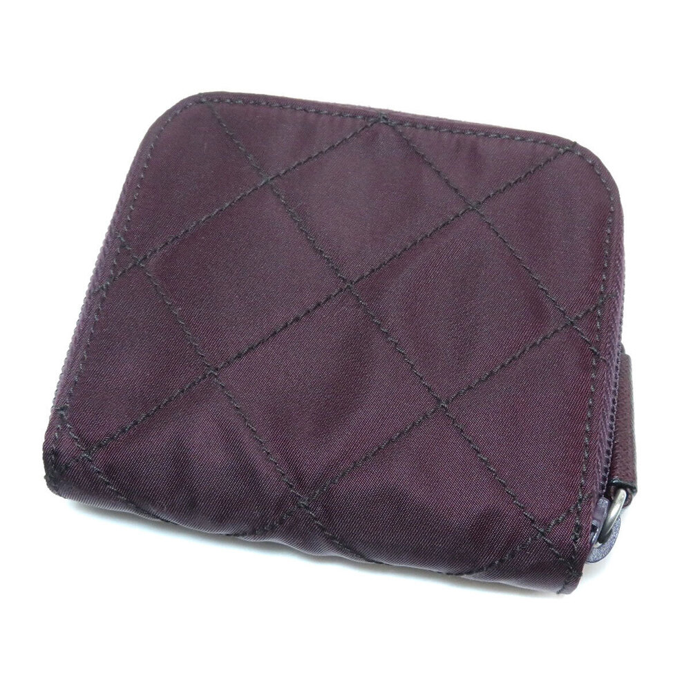Prada fold bi Wallet plate stitched Black